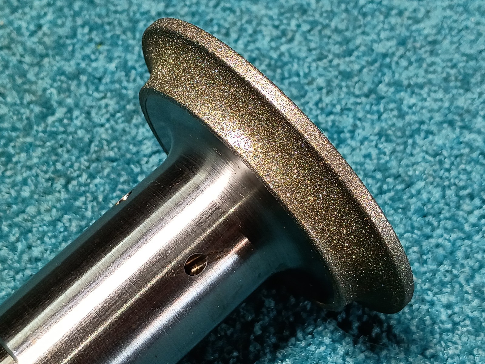 CDT MM120 Diamond Corner Radius 3″ .295R Grinding Wheel 1″ Arbor PMN003749