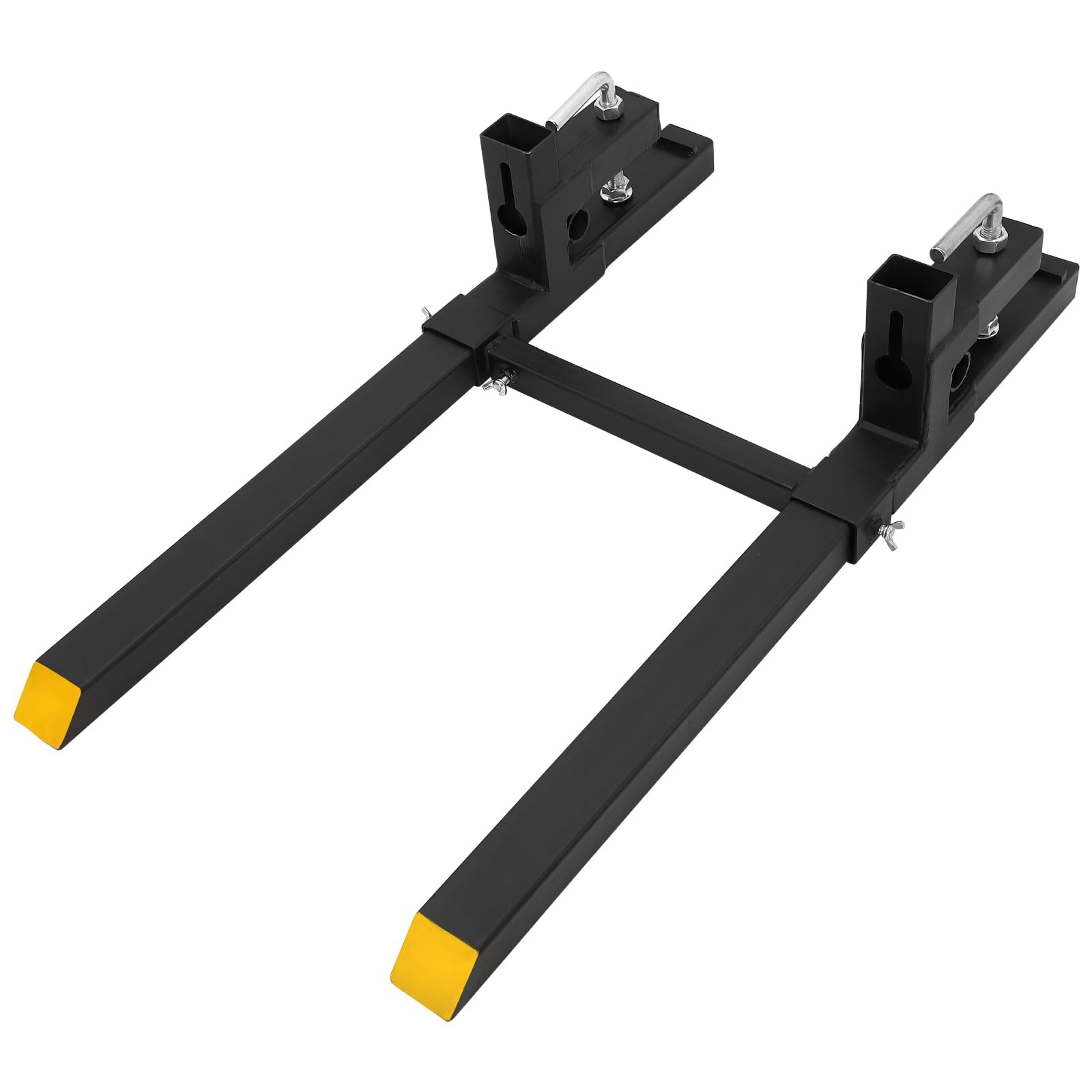 2500lb 4000lb Tractor Pallet Fork Bucket Clamp on Skid Steer Loader 43» / 60»