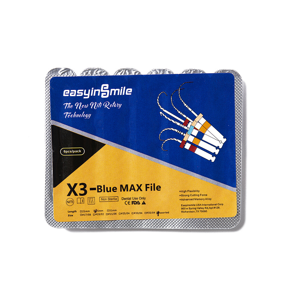 Easyinsmile Dental X-Pro Gold Taper Endodontic Rotary Files Endo Root Canal File