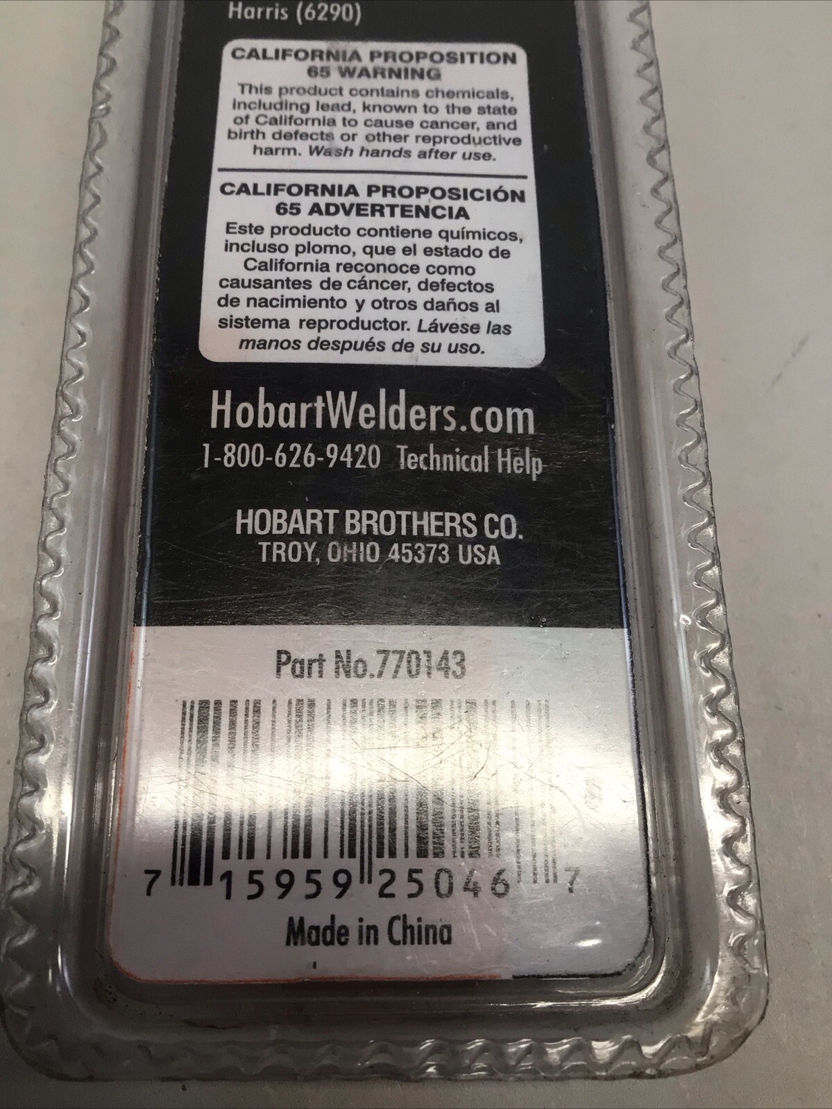 Hobart #1 Acetylene Cutting Tip Acetylene Medium Duty Brand New