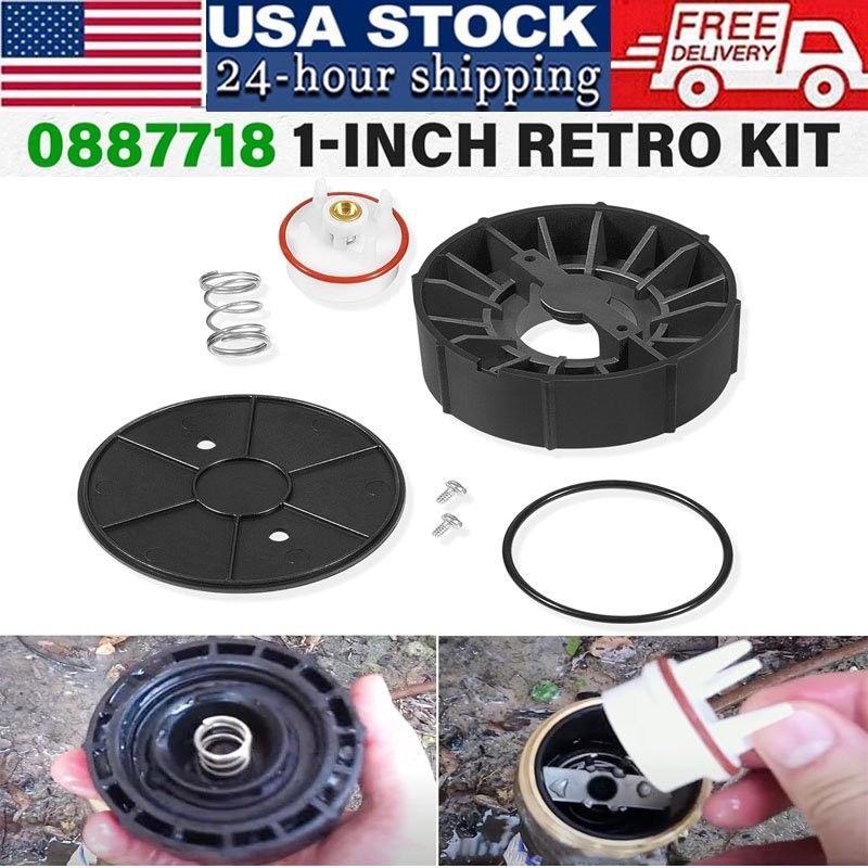 0887718 1 Inch Backflow Convert Kit Replacement for WATTS 800M4-QT, 800M4-FR