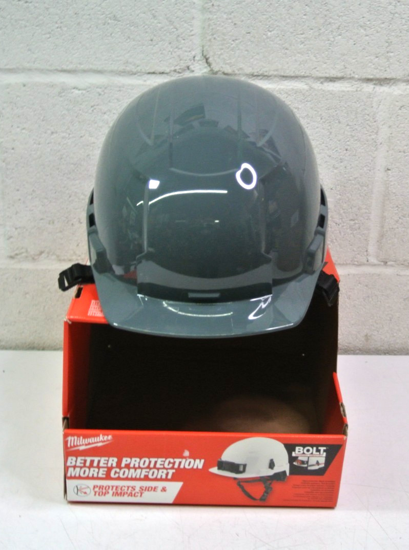 For Milwaukee 48-73-1337 Gray BOLT Front Brim Helmet – Type 2, Class E