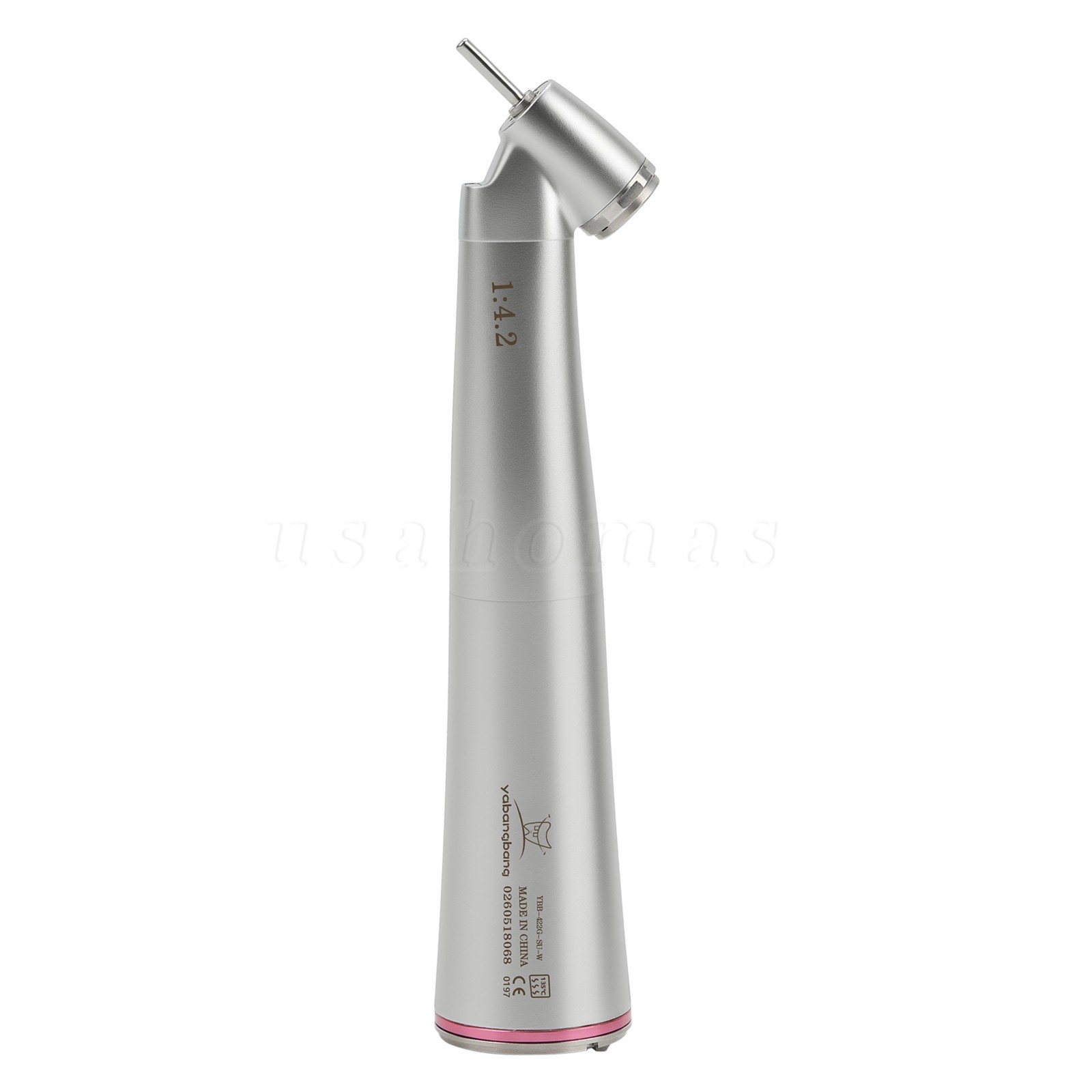 2* Yabangbang Dental 1:4.2 45° LED Handpiece Internal 4 Spray E-Type Connector