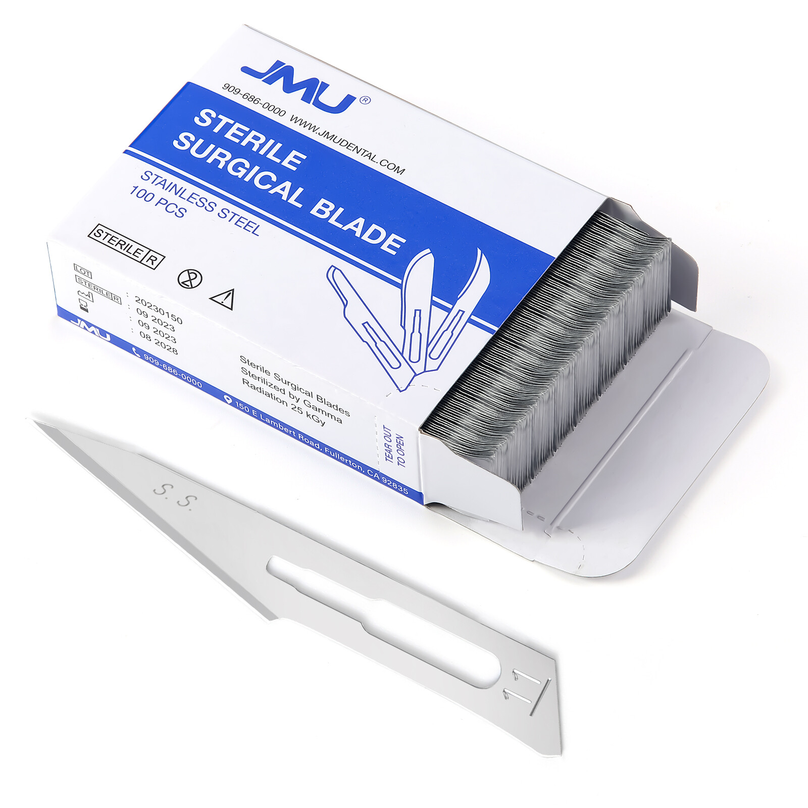 Scalpel Blades #10 11 12 15 15C Stainless Steel Sterile Surgical #3 Scalpel Hand