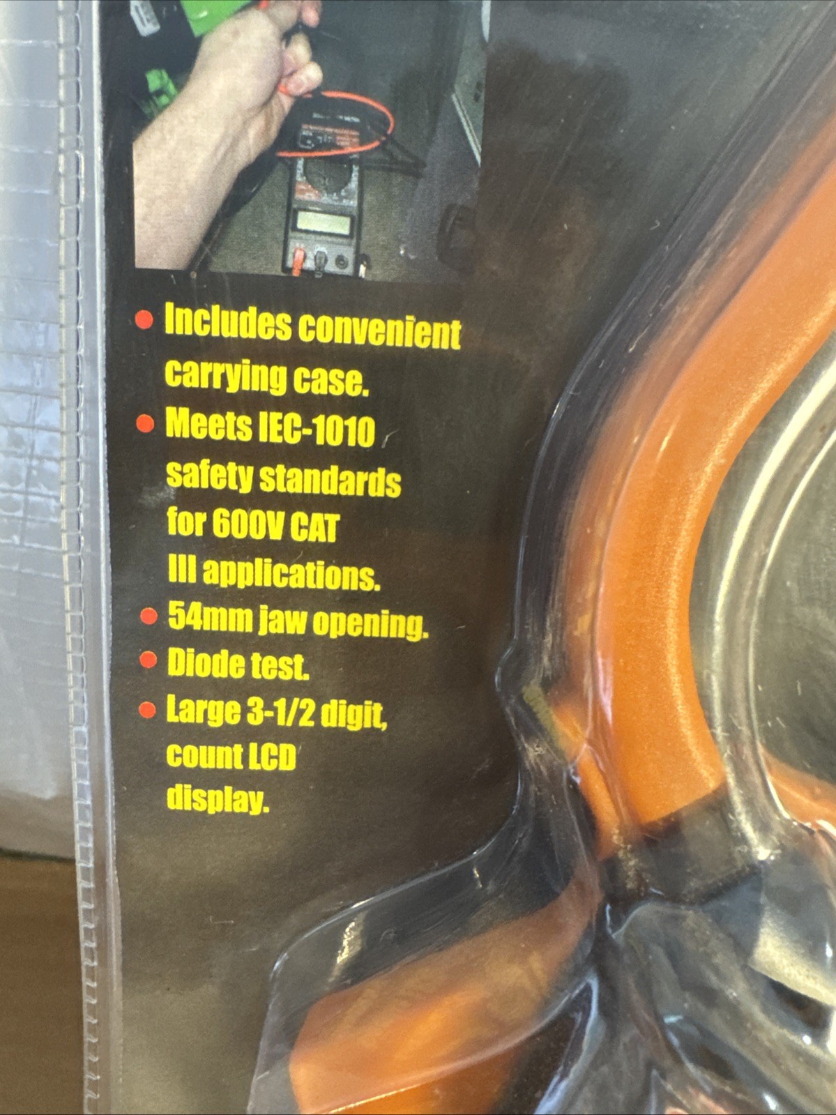 Grip 1000 Amps Digital CLAMP METER NEW SEALED