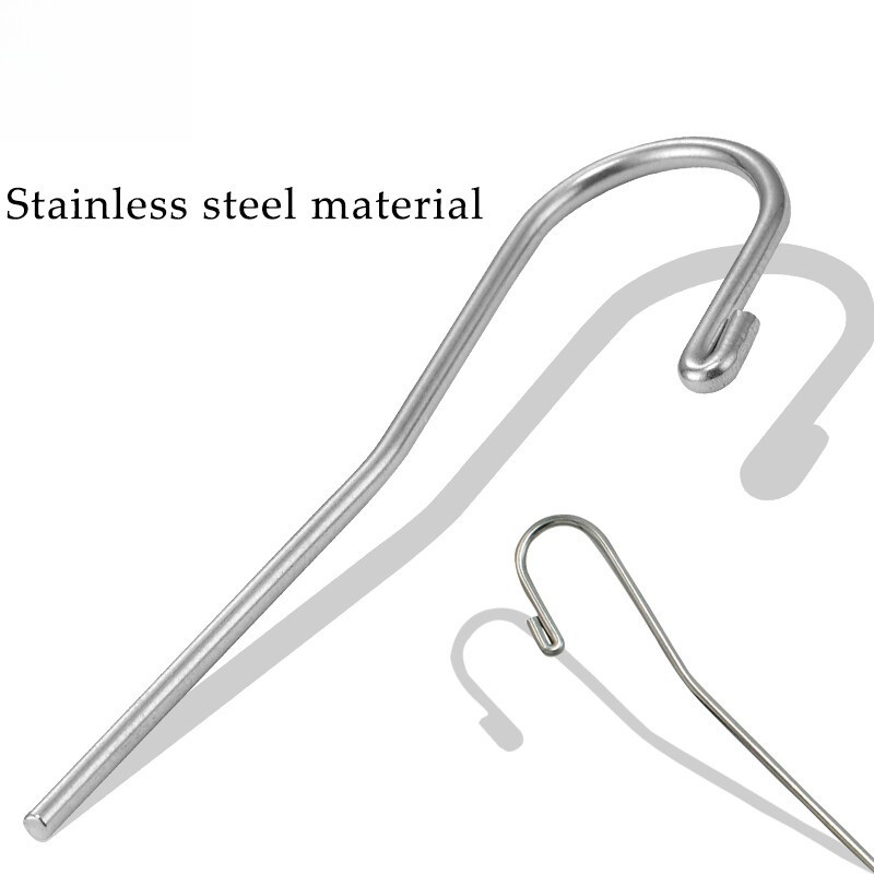 10pcs Dental Lip Hook Clip Stainless Root Canal Finder Endo Apex Locator