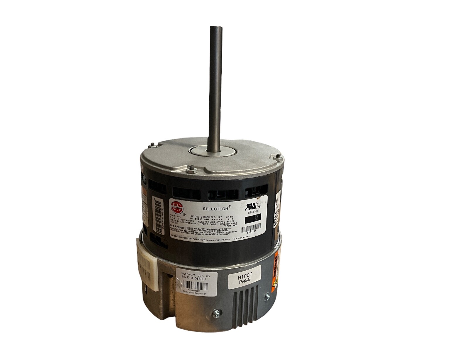 US-Nidec 6633 RESCUE Select Pro ECM Motor