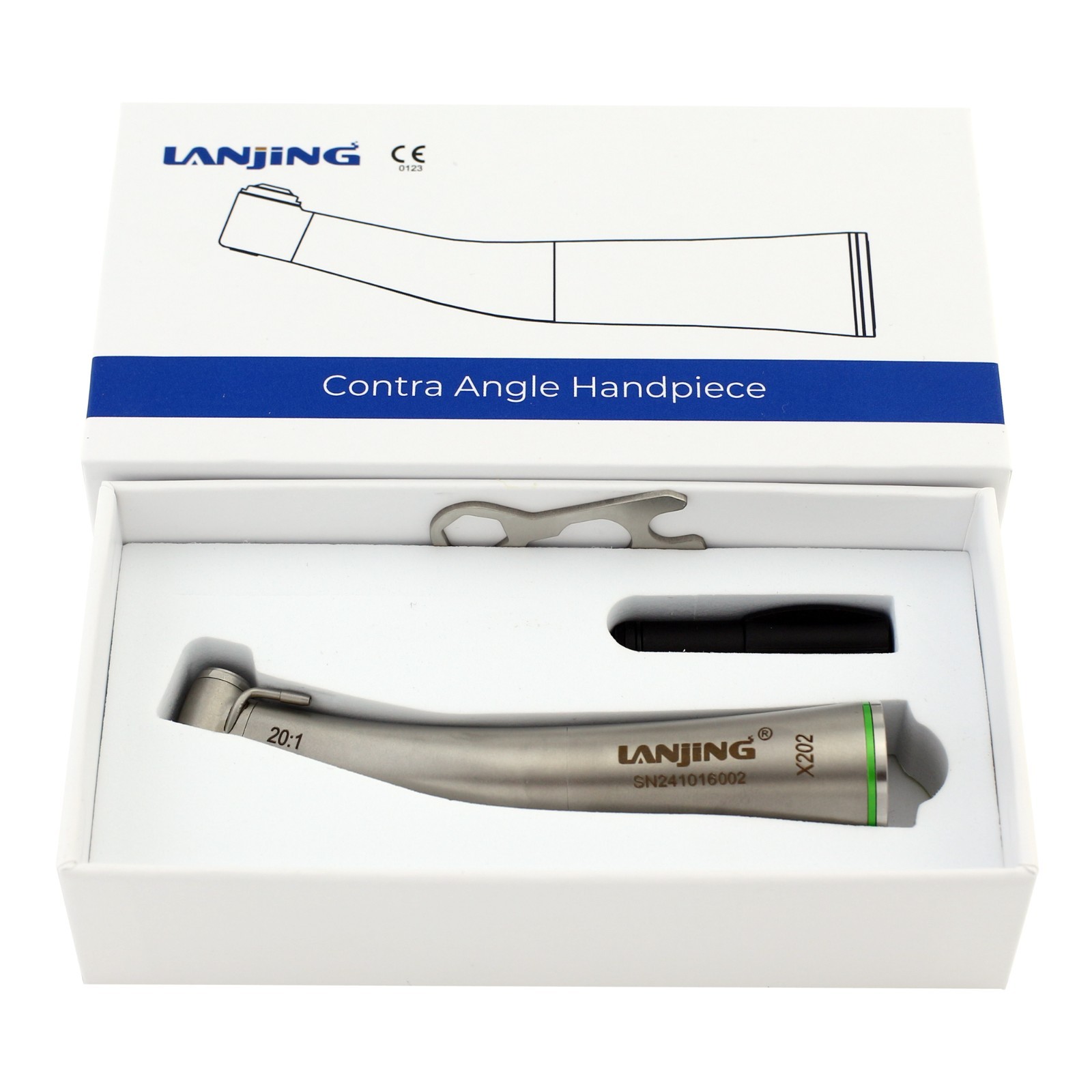 Dental Implant Handpiece 20:1 Contra Angle 1:2 Surgical External SGA-E2S SGS-E2S