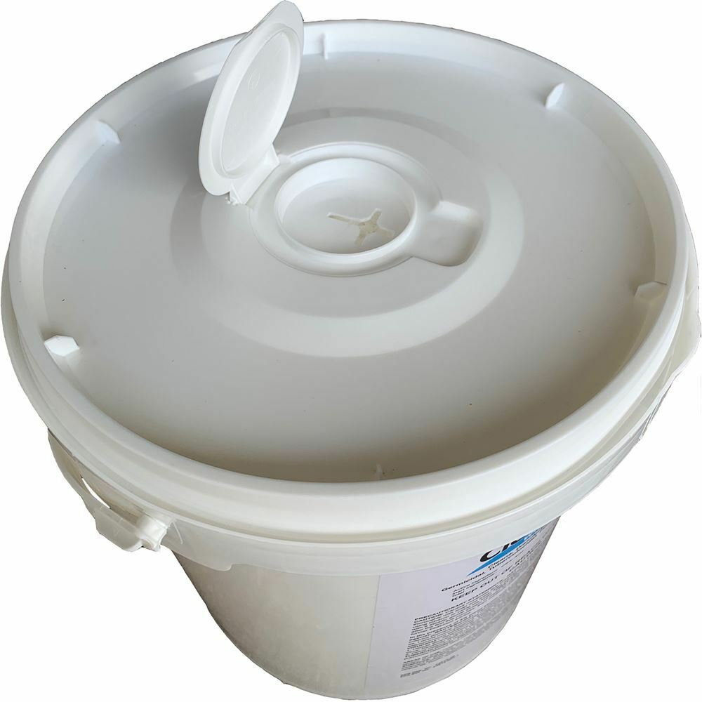 *4-Pails* Wexford CleanCide Germicidal 7.1″x7.1″ Disinfectant 400 Wipe 3130B-400