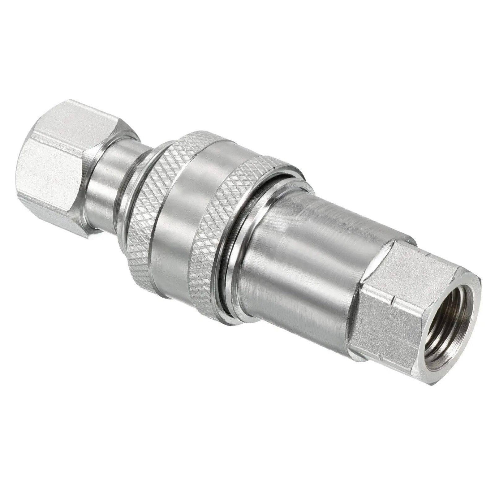 2 Set M14x1.5mm Hydraulic Quick Connect Coupler Female Thread Pipe Fitting HOT