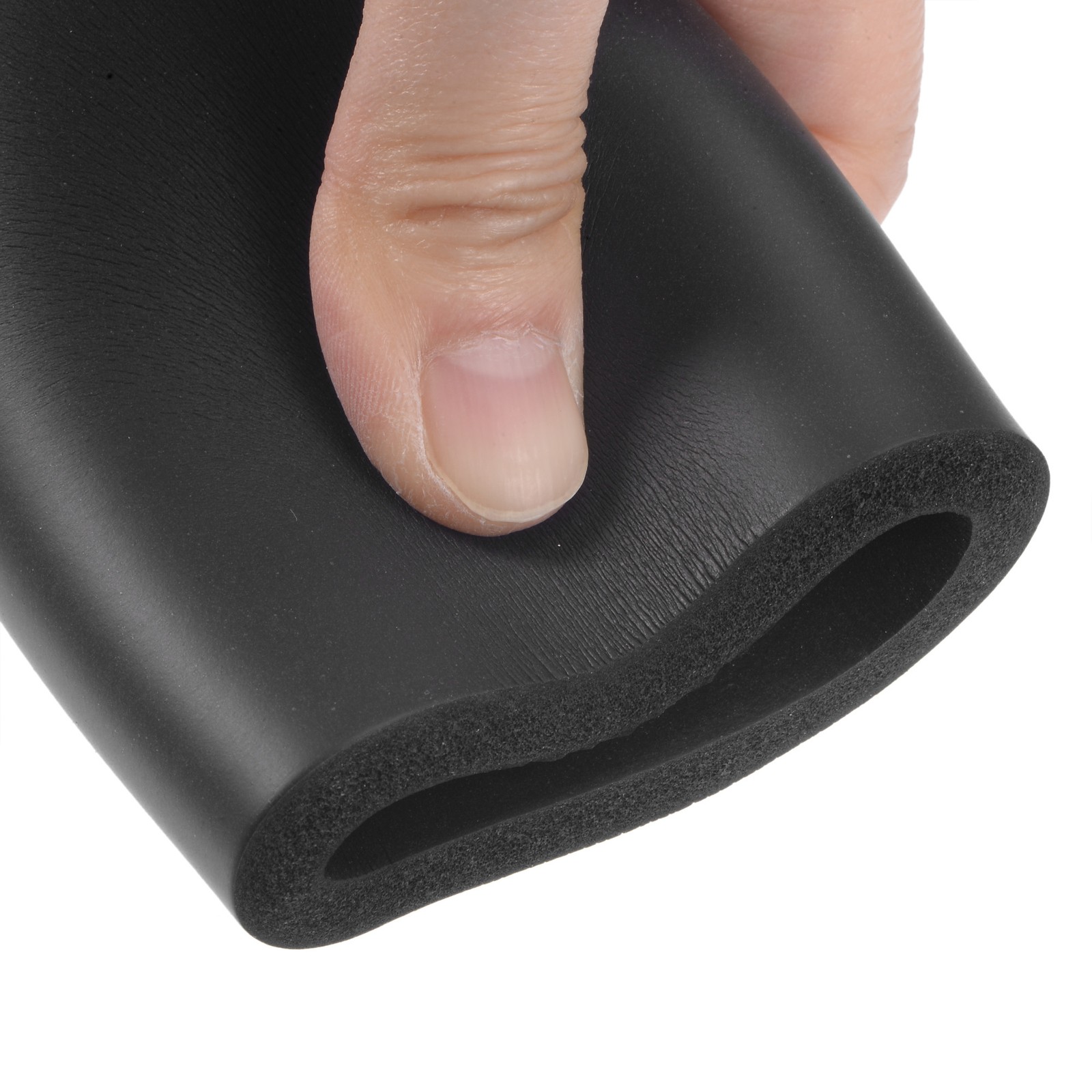 50mm(2″) ID 65mm OD 1m Long Foam Tubing for Handle Grip Support Pipe Insulation