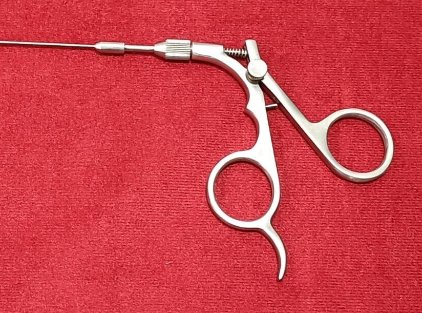 Hysteroscopy Semi-Rigid Alligator Grasper 5FR 40cm Reusable Instruments.
