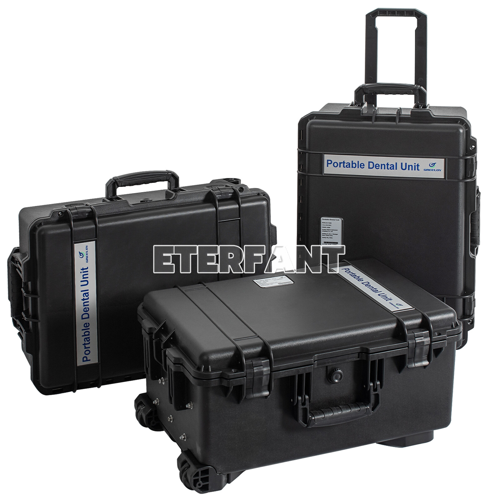 Dental Unit System Air Compressor/Delivery Cart Treatment/Turbine Unit 4Hole US