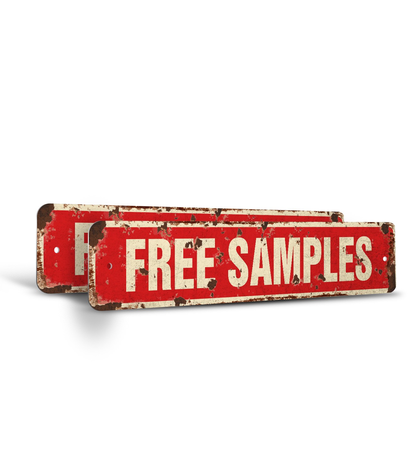 FREE SAMPLES Vintage Style Street Sign giveaways sampler consumer product