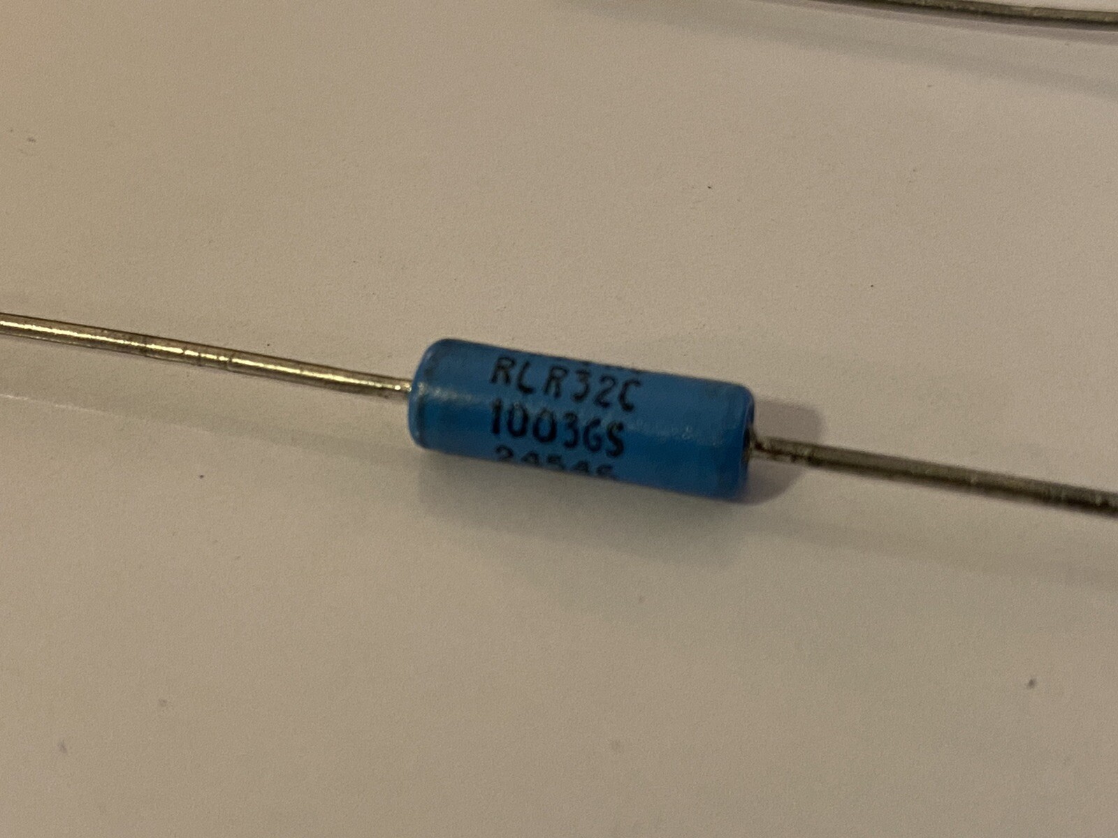 LOT 10 DALE RLR32C1003GS 100K OHM METAL FILM RESISTOR 500V 2% MILSPEC RLR32C NEW