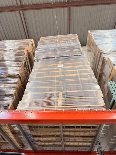 NEW Recycled Wood Pallet 48×40 – Strapped & Sealed – Standard Shipping Pallet