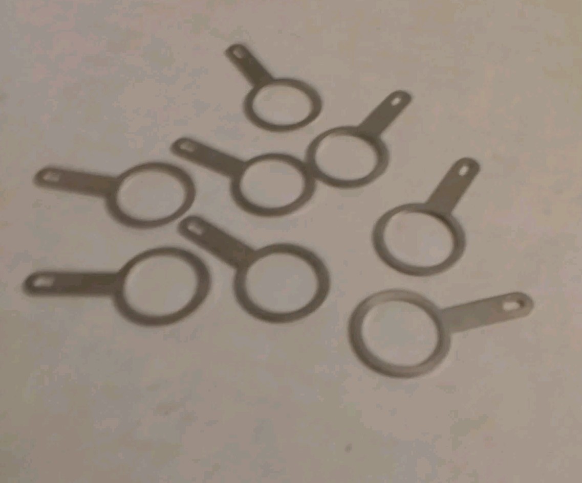 SOLDER LUG/TAB 5/8″ STUD SIZE TINNED BRASS MATTE FINISH 25 PCS/BAG