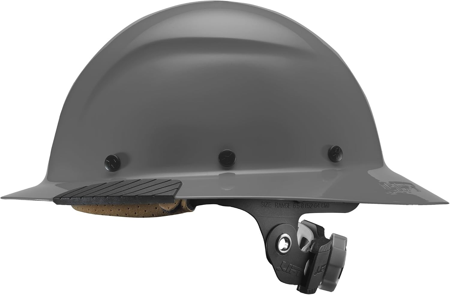 SAFETY Dax Fiber Resin Full Brim Safety Helmet/Hard Hat | 6 Point Suspensi