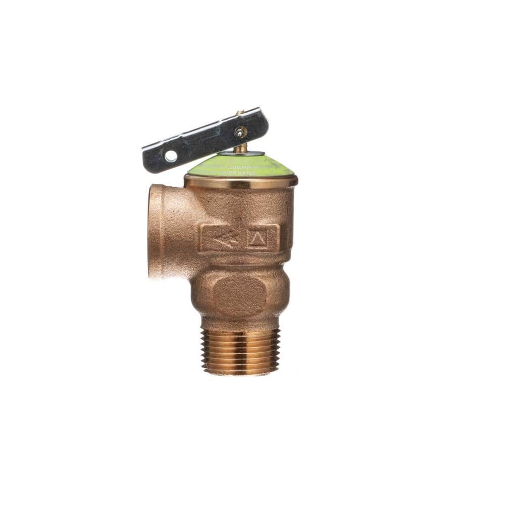 Wilkins 3/4 in. 30 PSI Brass Relief Valve