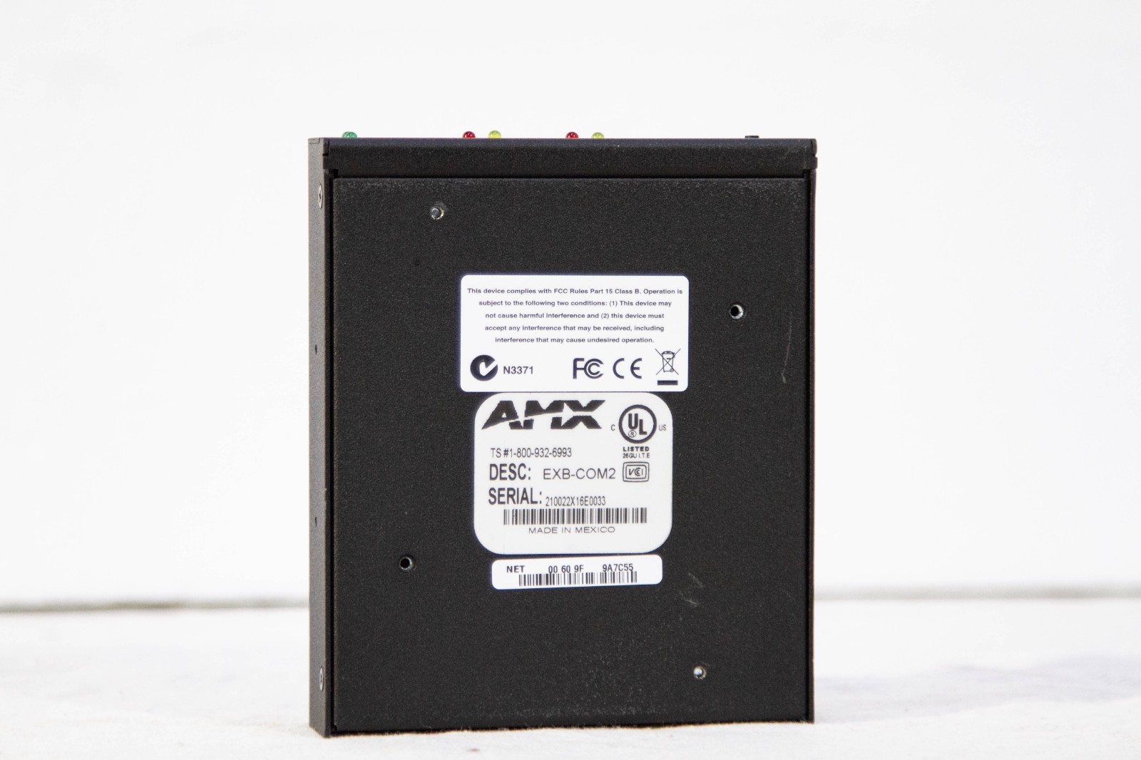 AMX EXB-COM2 ICSLan Serial Interface Device Control w/2 Ports – No Power Cord