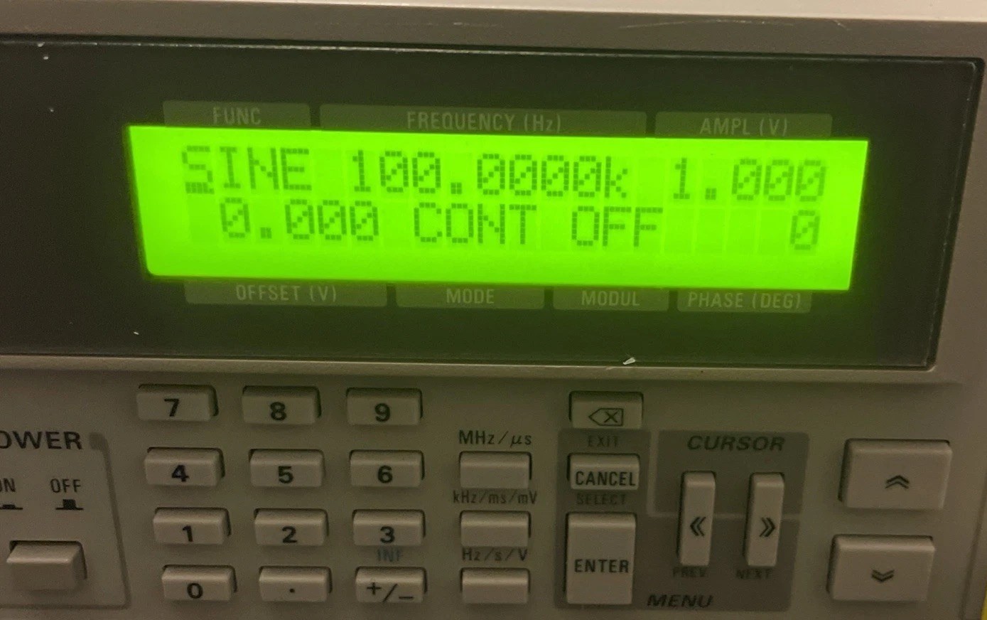 Sony Tektronix AFG310 16MHz Arbitrary Function Generator Tested Working