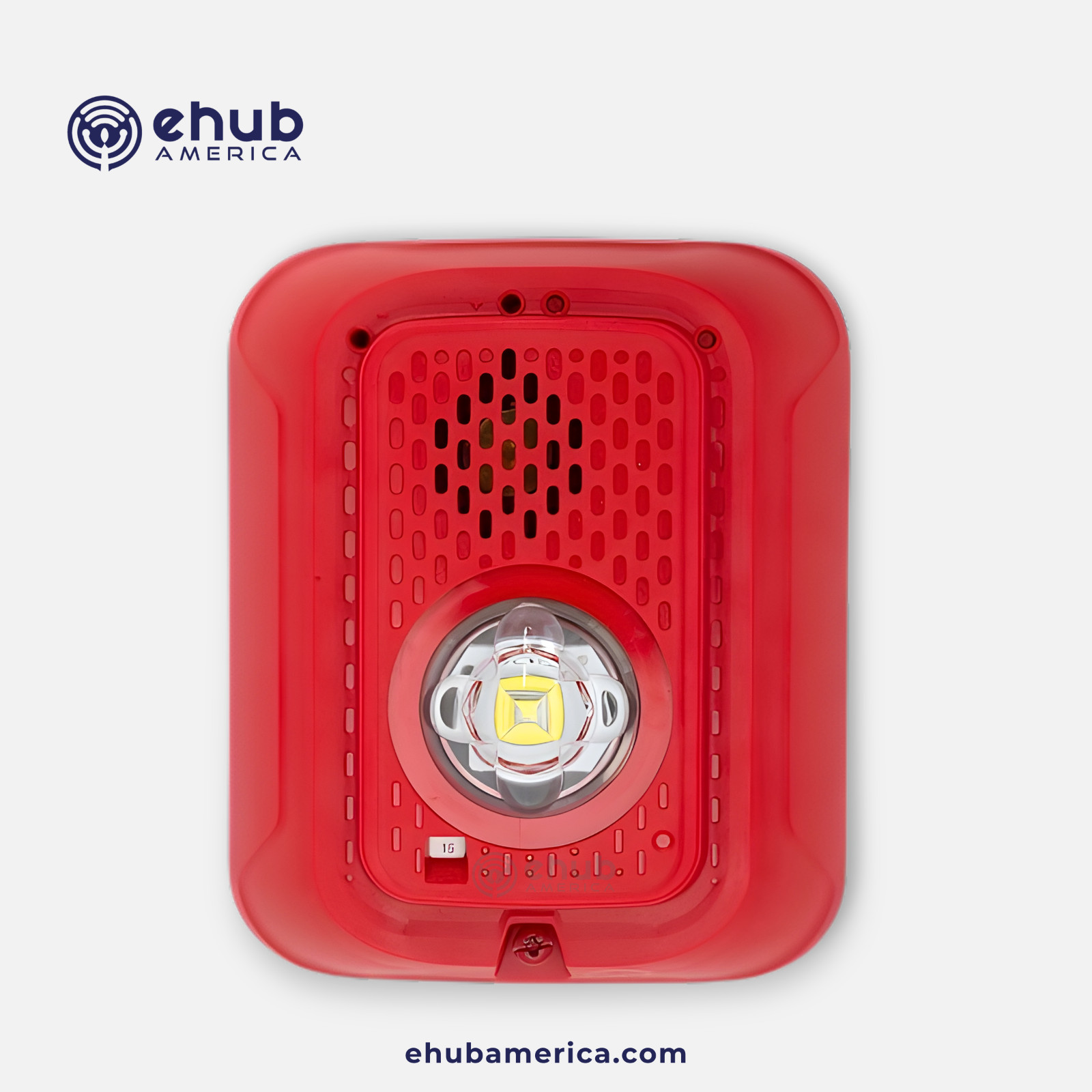 System Sensor P2RLED-BP10 L-Series 2W Wall Horn Strobe LED Red