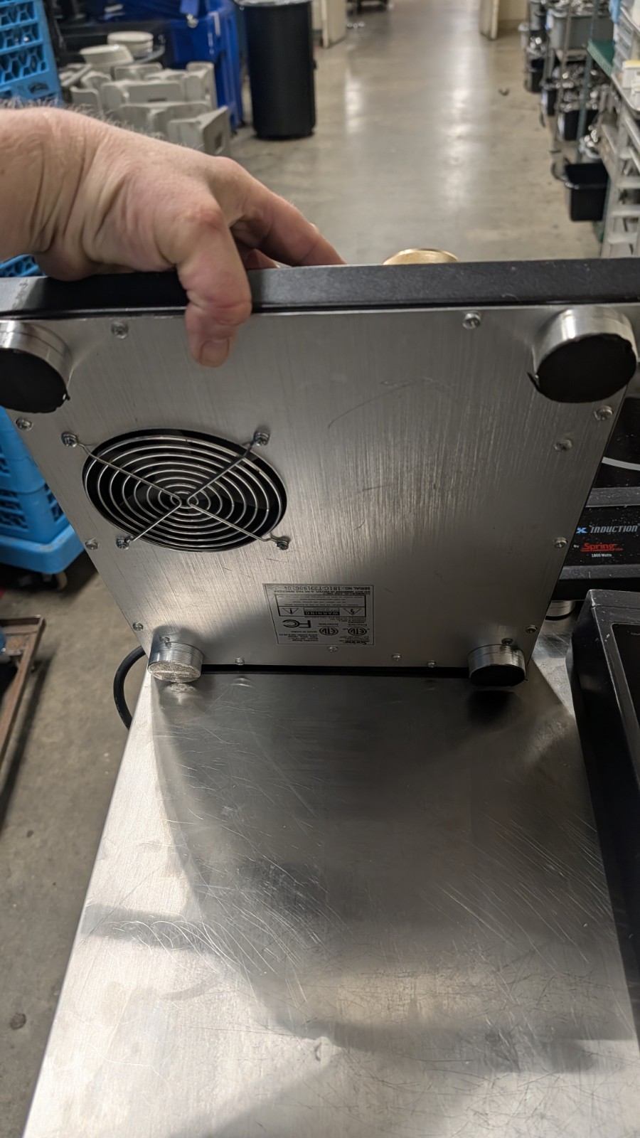 Spring USA SM-181C MAX Induction Cook and Hold Induction Range – 110-120V, 1800W