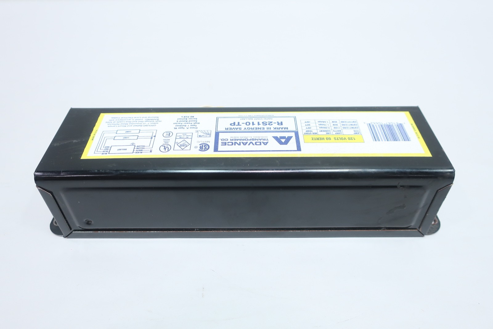 Advance Transformer R-2S110-TP Fluorescent Ballast 85/95/110w 120v-ac