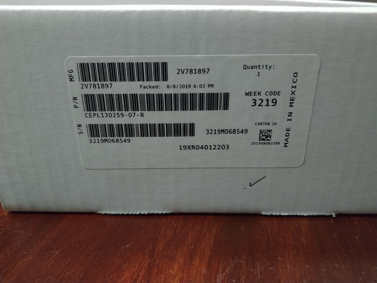 Carrier ISM INTEGRATED STARTER MODULE 19XR04012203 CEPL130259-07-R