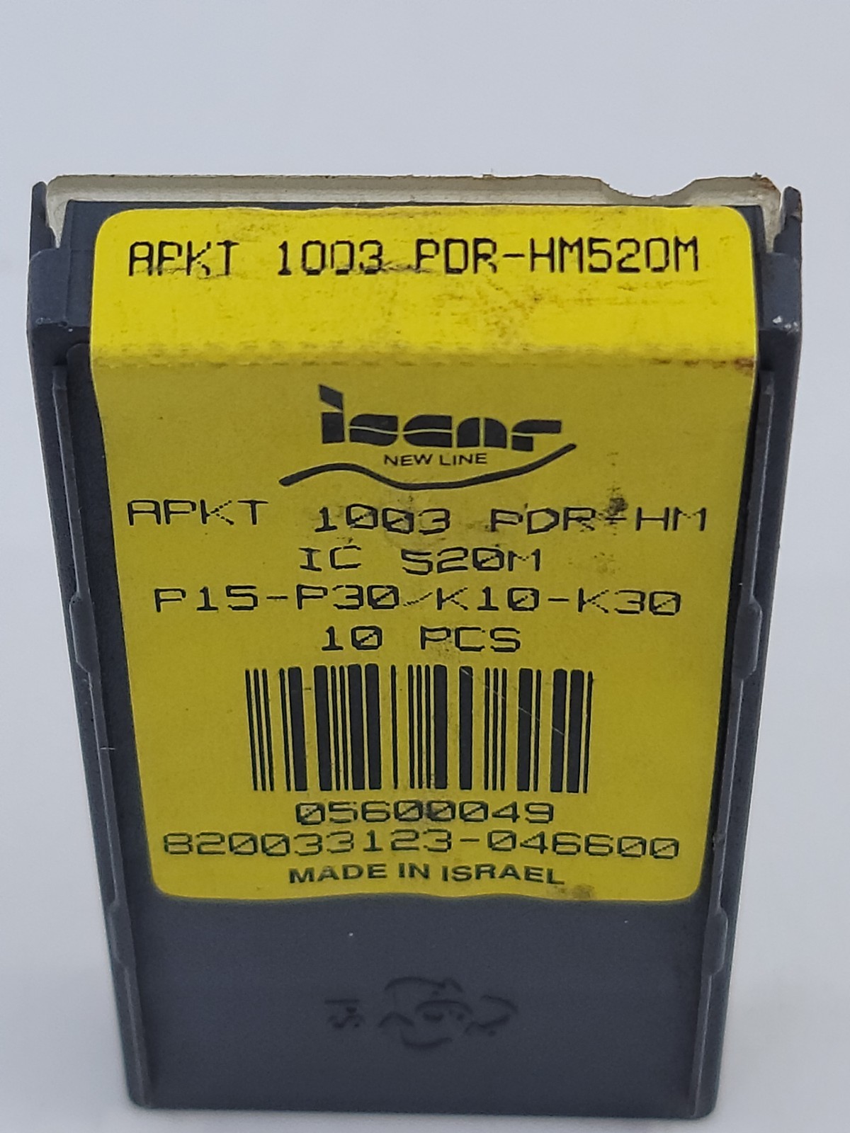 Iscar Carbide Inserts APKT 1505PDR-HM IC520M Qty 7 New Unused Israel