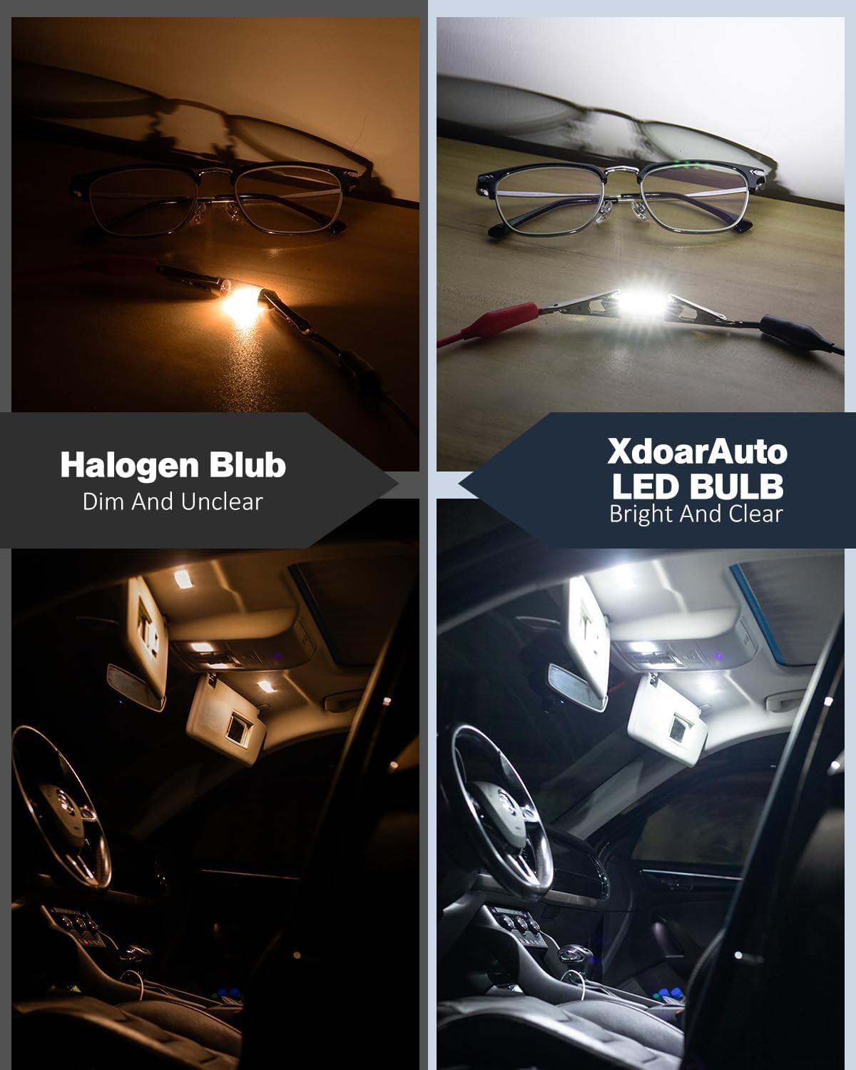 LED Interior Lights Kit 42 PCS Upgraded Xenon White Light set New