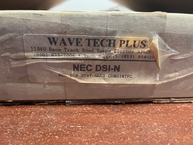 Wave Tech PLUS NEC DSI-N / NSA-94628 Computer Phone Card New