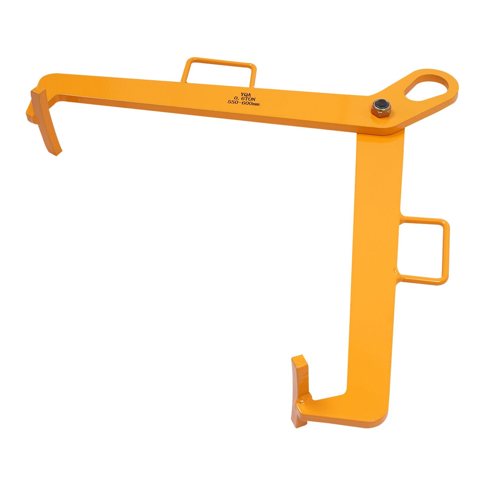 YQA Vertical Drum Lifting Plier Clamp 0.6T 1322Lbs For 55-60Cm Drums
