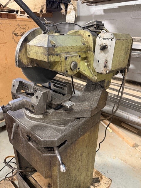 Startrite Metal Cold Saw , Miter , 2 Speeds With Coolant Pump