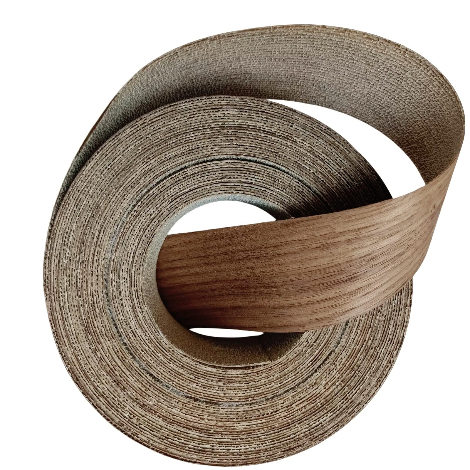 Black Walnut Wood Veneer Edge Banding 2 inchx50ft,Preglued Iron-On with Self …