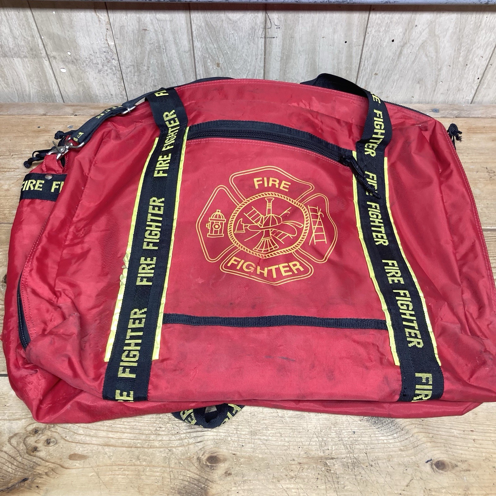 Firefighter Gear Bag Duffle Turnout Bag w/ Shoulder Strap