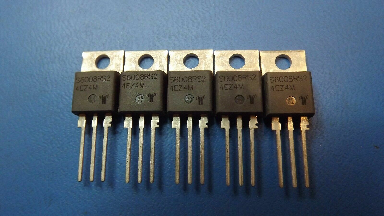 (5PCS) S6008RS2 LITTELFUSE/TECCOR 8A, 600V, SCR, TO-220AB