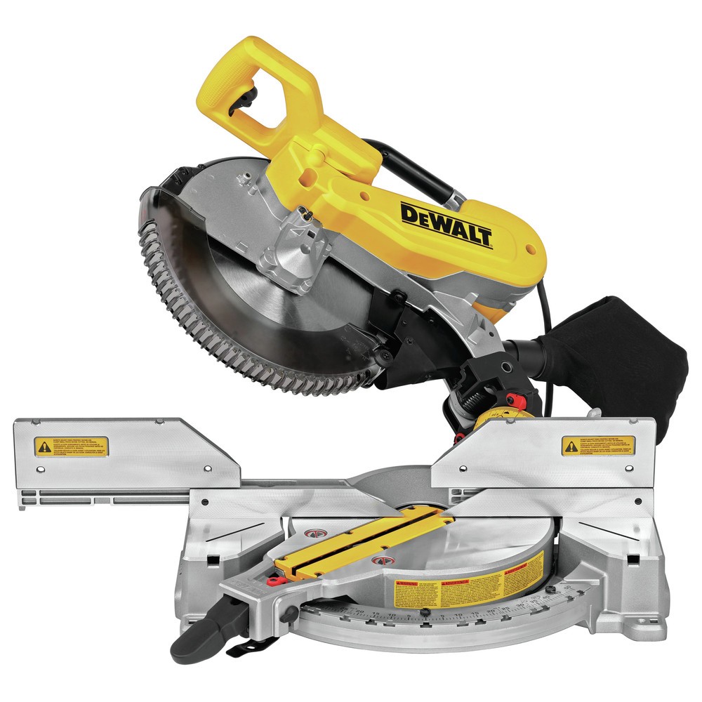 DEWALT DWS716R 15A 2-Bevel 12″ Corded Compound Miter Saw Certified Refurbished