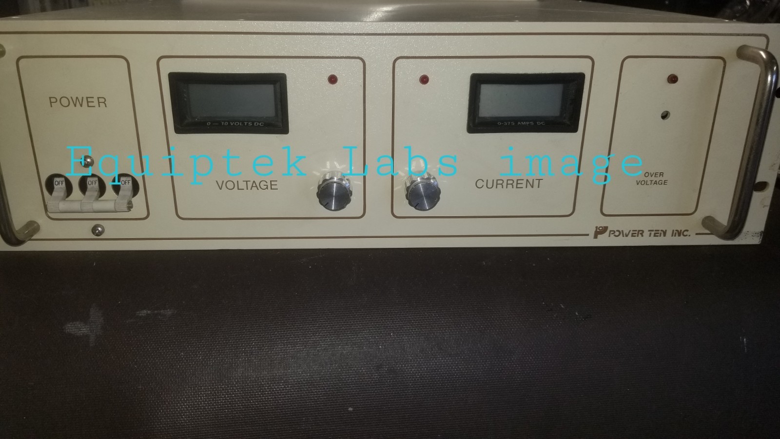 System Power Supply 0 – 150VDC 33ADC 5kW TESTED @ MAX POWER Power Ten 4600D