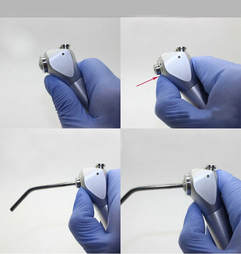 Dental Three Way 3 Way Syringe Air Water 2 Nozzles Triple Way Spray