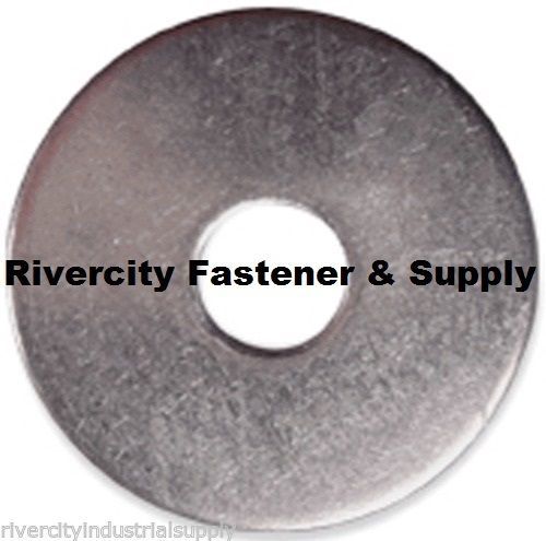 (50) M4 A2 Stainless Steel Fender Washers Metric M4x12mm / 4mm Washer