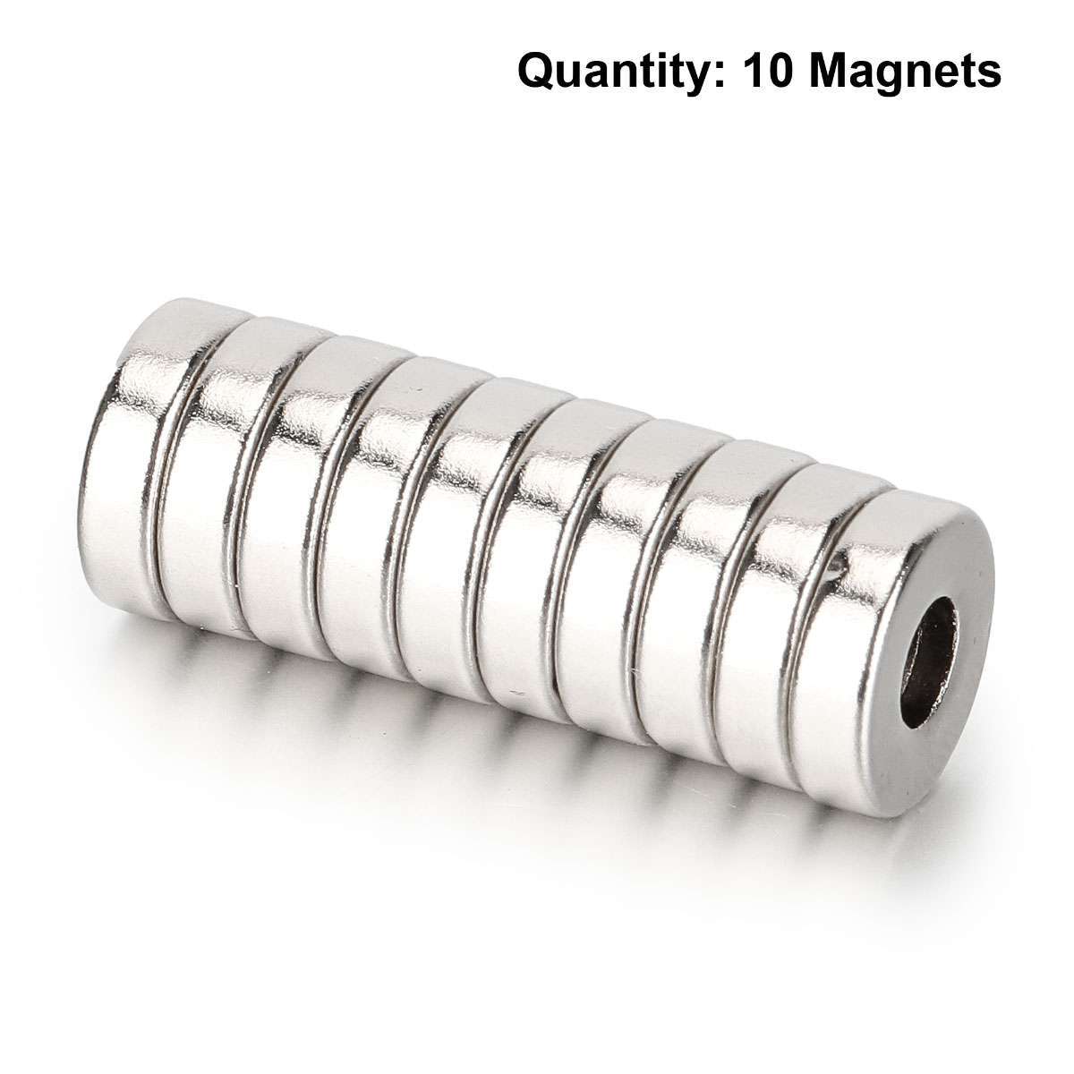 10-100Pcs Strong Countersunk Ring Magnets 10*3mm 4mm Hole Rare Earth Neodymium