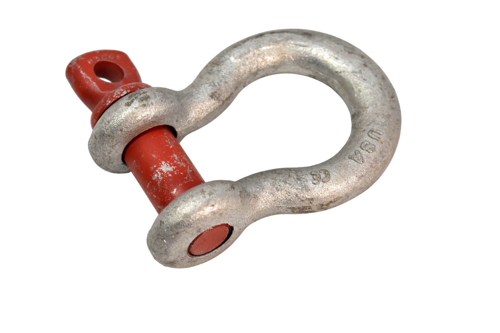 Crosby Steel Anchor Shackle WLL 3-1/4T Bow D Ring Screw Pin USA 5/8 Red Lifting