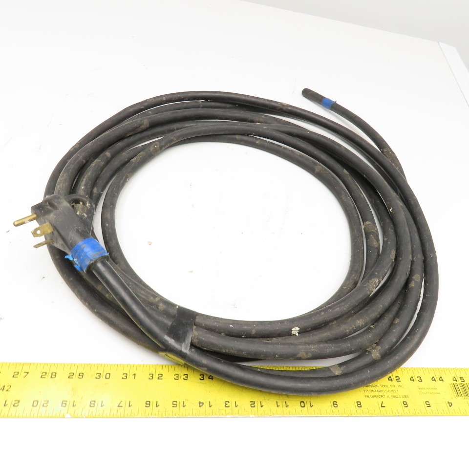 Epicord TT-30P 30A 3 Wire RV Recreational Vehicle Extension Male End Pigtail 36′