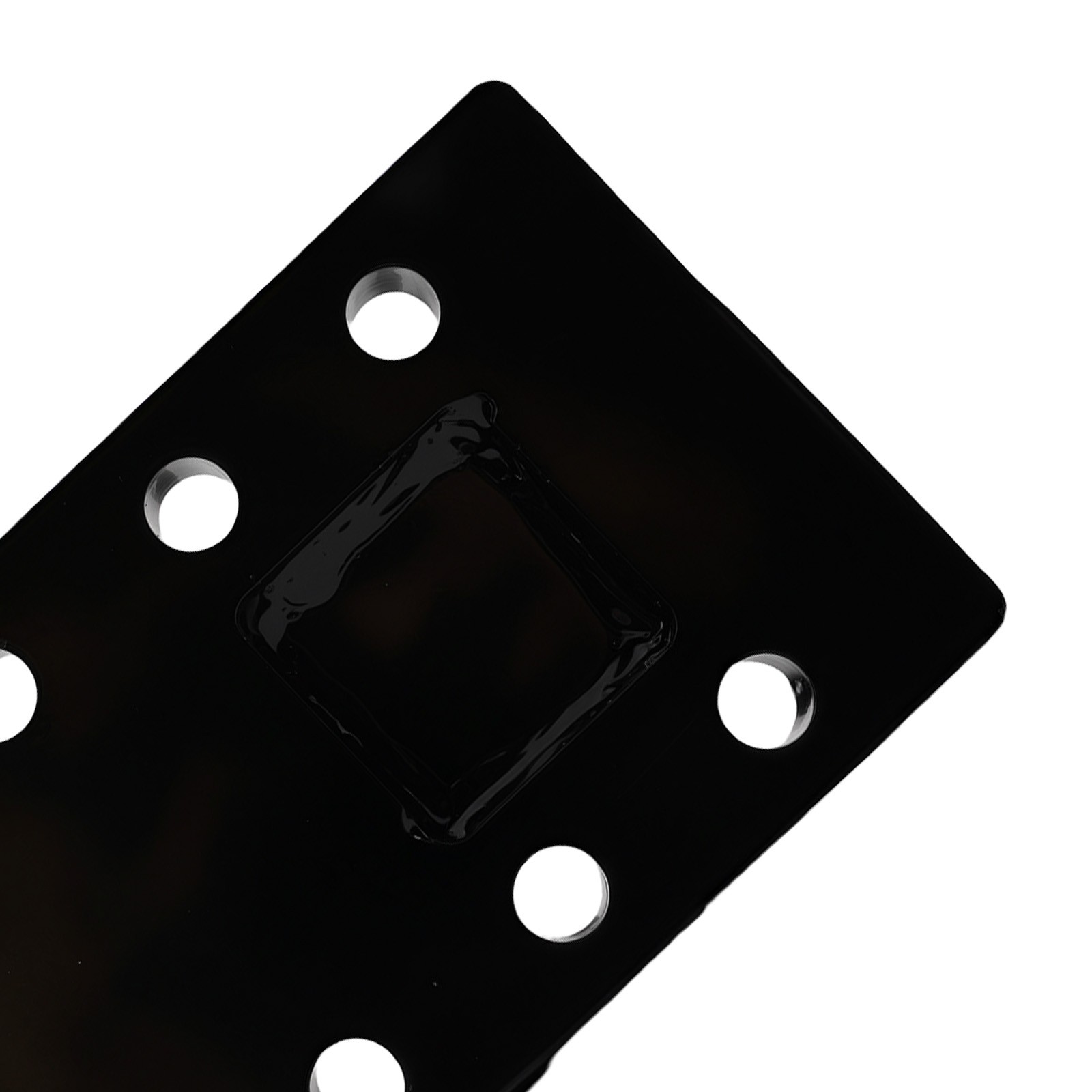 3 Position Pintle Hitch Mount Plate for 2″ Hitch Steel 20000 lbs Capacity