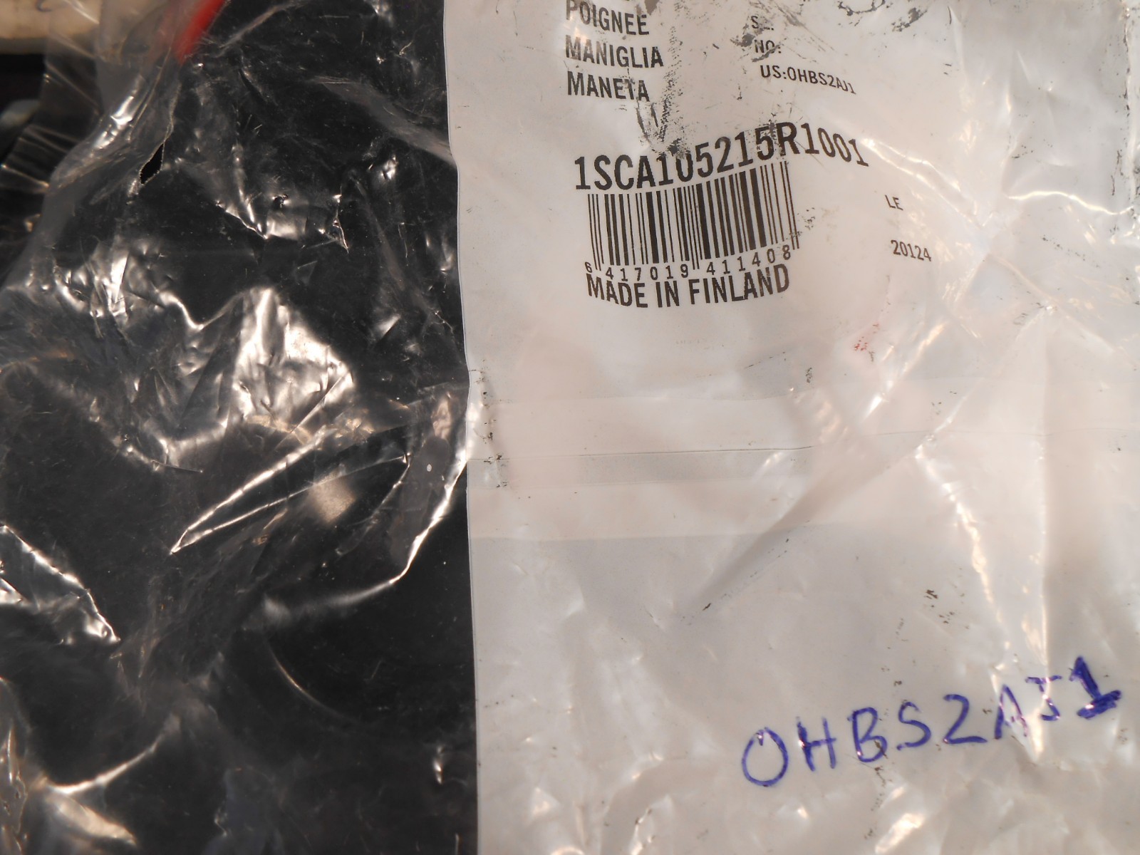 NEW ABB OT63F3 SWITCH DISCONNECT W/ OHBS2AJ1 handle. Made in Finland