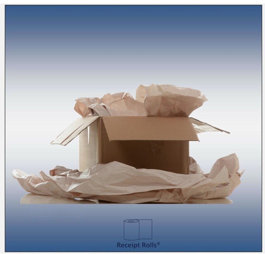 Void Fill 18″ x 1200′ 30# Brown Kraft Paper Roll for Shipping Wrapping/Packing