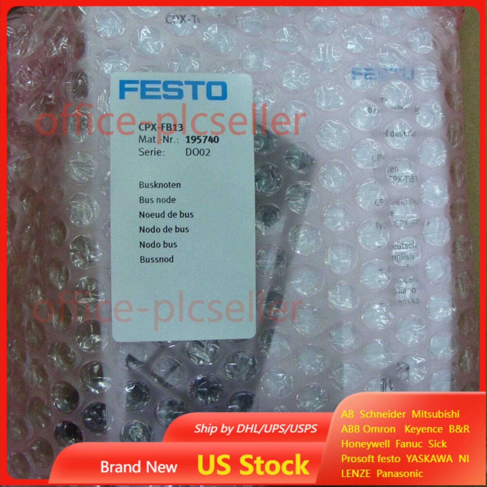 New Festo 195740 CPX-FB13 Bus node