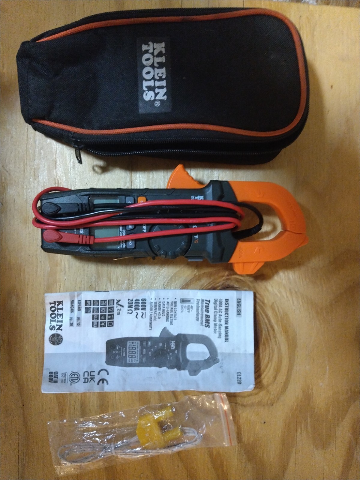 Klein Tools CL220 Auto-Ranging Digital Clamp Meter (CL220)