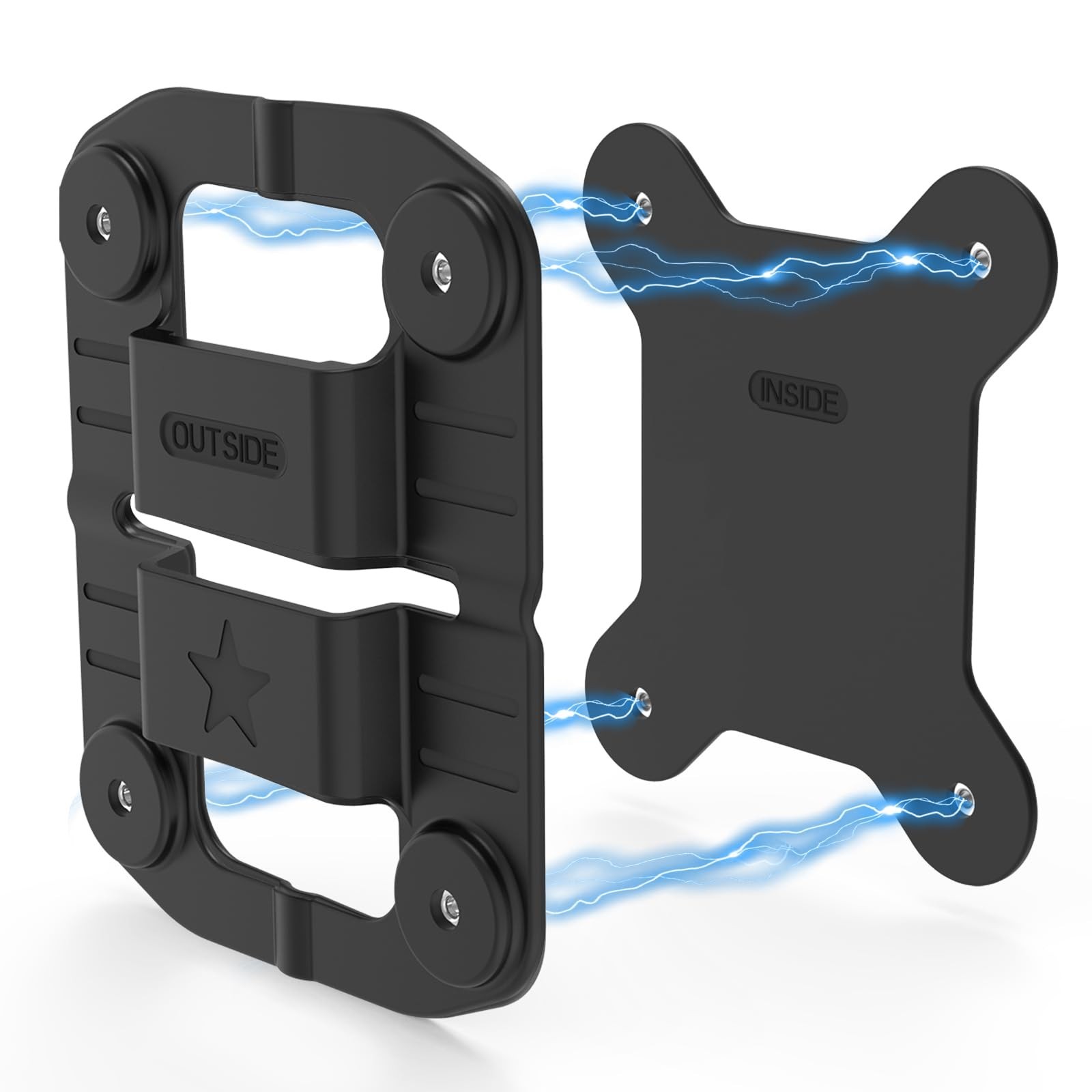 8PCS Magnetic Body Camera Mount Strong Clip Holder for Law Enforcement Use NEW